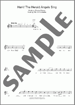 Hark! The Herald Angels Sing(Traditional/Traditional Carol) 楽譜 バイオリン ダウンロード