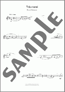 Traumerei Op.15 No.7(Robert Schumann) 楽譜 フルート ダウンロード