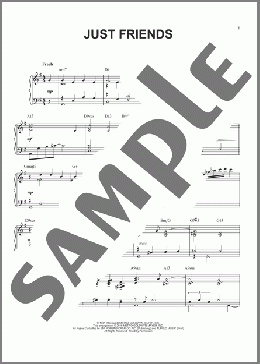 Just Friends (arr. Brent Edstrom)(John Klenner) 楽譜 ピアノ（ソロ） ダウンロード
