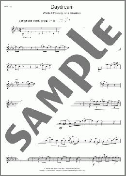 Daydream(The Lovin' Spoonful) 楽譜 トランペット（ソロ） ダウンロード