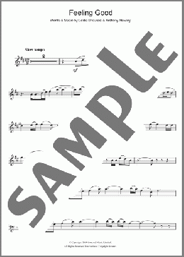 Feeling Good(Nina Simone) 楽譜 クラリネット ダウンロード