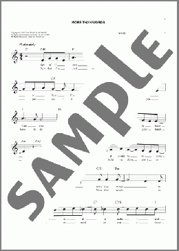 More Than Words(Extreme) 楽譜 その他 ダウンロード