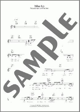 Wise Up (from Magnolia)(Aimee Mann) 楽譜 その他 ダウンロード