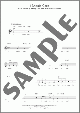 I Should Care(Barry Manilow) 楽譜 その他 ダウンロード