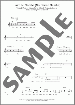 Jazz 'n' Samba(Antonio Carlos Jobim) 楽譜 その他 ダウンロード