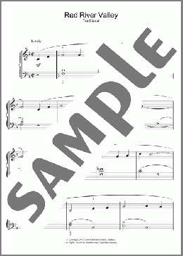 Red River Valley(Traditional American) 楽譜 ピアノ（ソロ） ダウンロード