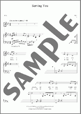 Serving You(The Salvation Army) 楽譜 その他 ダウンロード