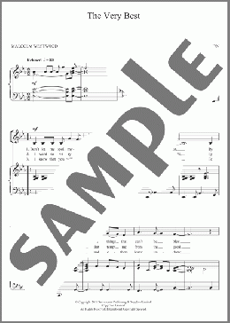 The Very Best(The Salvation Army) 楽譜 その他 ダウンロード