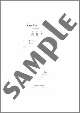 New York, New York(Ryan Adams) 楽譜 その他 ダウンロード