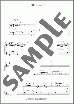 Little Scherzo(Carl Philipp Emanuel Bach) 楽譜 ピアノ（ソロ） ダウンロード
