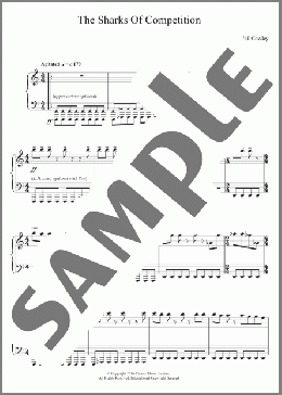 The Sharks Of Competition(Neil Cowley Trio) 楽譜 ピアノ（ソロ） ダウンロード