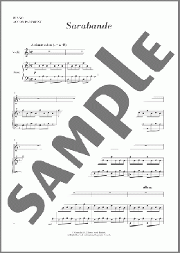 Sarabande(Ludovico Einaudi) 楽譜 バイオリン ダウンロード
