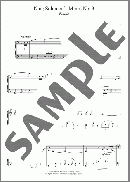 King Solomon's Mines 3. Finale(Mischa Spoliansky) 楽譜 ピアノ（ソロ） ダウンロード