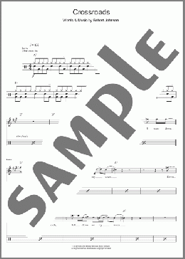 Crossroads(Cream) 楽譜 ドラム ダウンロード