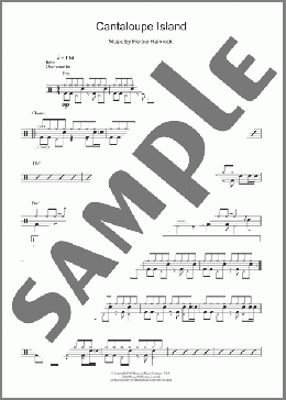 Cantaloupe Island(Herbie Hancock) 楽譜 ドラム ダウンロード