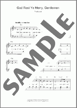 God Rest Ye Merry, Gentlemen(Traditional/Traditional Carol) 楽譜 その他 ダウンロード