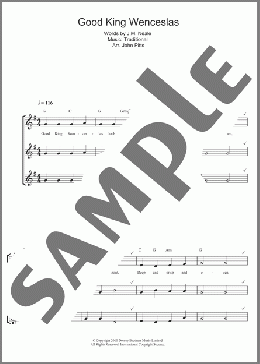 Good King Wenceslas(Traditional/Traditional Carol) 楽譜 リコーダー ダウンロード