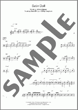 Satin Doll(Nina Simone/Duke Ellington) 楽譜 ドラム ダウンロード