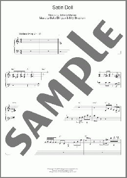 Satin Doll(Nina Simone/Duke Ellington) 楽譜 その他 ダウンロード