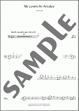 My Love's An Arbutus(Traditional) 楽譜 チェロ ダウンロード