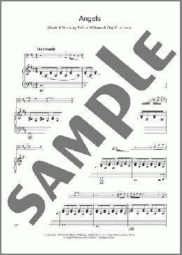 Angels(Robbie Williams) 楽譜 チェロ ダウンロード