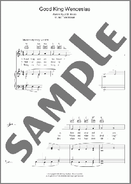 Good King Wenceslas(Traditional/Traditional Carol) 楽譜 ピアノ & ボーカル & ギター ダウンロード