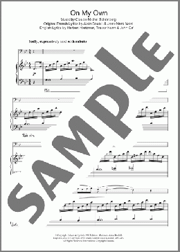On My Own (from Les Miserables)(Boublil and Schonberg) 楽譜 チェロ ダウンロード