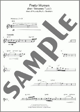 Pretty Women (from 'Sweeney Todd')(Stephen Sondheim) 楽譜 アルトサックス（ソロ） ダウンロード