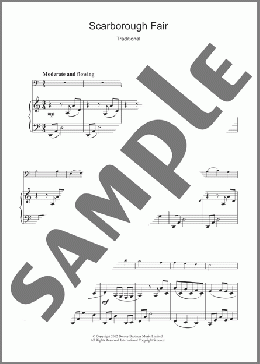 Scarborough Fair(Traditional) 楽譜 チェロ ダウンロード