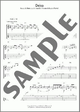 Deixa(Baden Powell) 楽譜 ギター（ソロ） ダウンロード