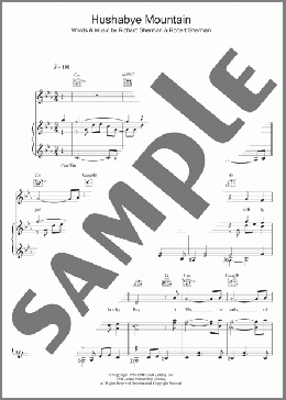 Hushabye Mountain(Sherman Brothers) 楽譜 その他 ダウンロード