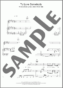 To Love Somebody(Michael Buble) 楽譜 その他 ダウンロード