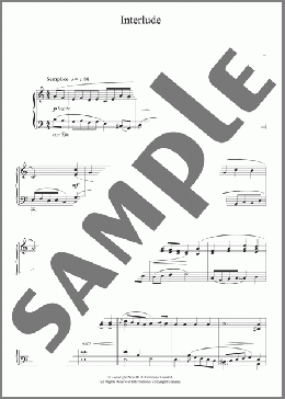 Interlude(Mischa Spoliansky) 楽譜 ピアノ（ソロ） ダウンロード