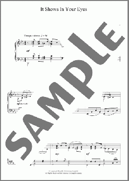 It Shows In Your Eyes(Mischa Spoliansky) 楽譜 ピアノ（ソロ） ダウンロード