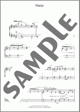 Manja(Mischa Spoliansky) 楽譜 ピアノ（ソロ） ダウンロード