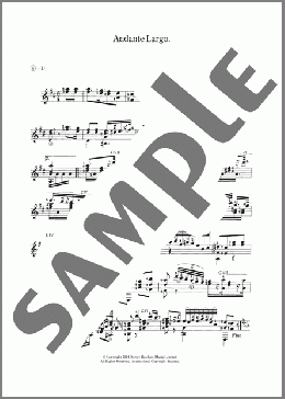 Andante Largo(Fernando Sor) 楽譜 ギター（その他） ダウンロード