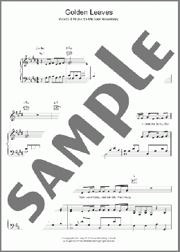 Golden Leaves(Passenger) 楽譜 その他 ダウンロード