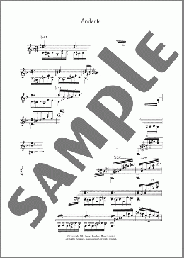 Andante(Mauro Giuliani) 楽譜 ギター（その他） ダウンロード