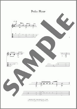 Petite Piece(Wolfgang Amadeus Mozart) 楽譜 ギター（その他） ダウンロード