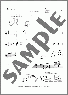 Ascencion(Terry Riley) 楽譜 ギター（その他） ダウンロード