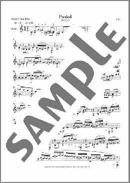 Piedad(Terry Riley) 楽譜 ギター（その他） ダウンロード