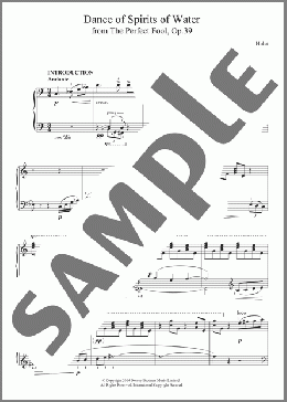The Perfect Fool, Op. 39- Dance Of Spirits Of Water(Gustav Holst) 楽譜 ピアノ（ソロ） ダウンロード