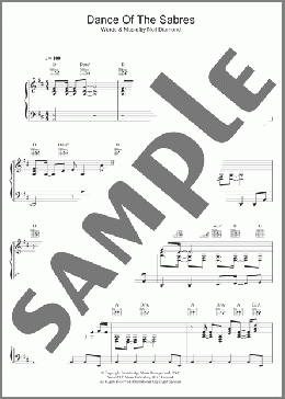 Dance Of The Sabres(Neil Diamond) 楽譜 その他 ダウンロード