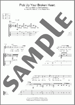 Pick Up Your Broken Heart(Newton Faulkner) 楽譜 ギター（ソロ） ダウンロード