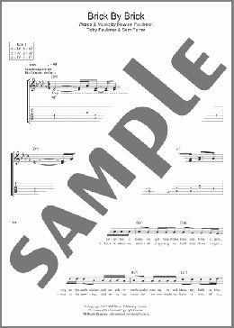Brick By Brick(Newton Faulkner) 楽譜 ギター（ソロ） ダウンロード