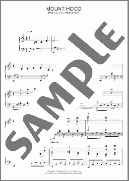Mount Hood(Hauschka) 楽譜 ピアノ（ソロ） ダウンロード