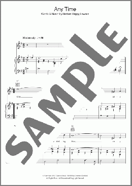 Any Time(Eddy Arnold) 楽譜 その他 ダウンロード