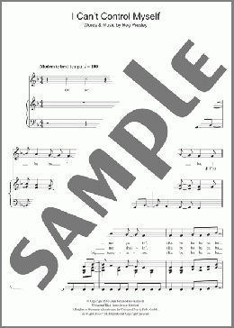 I Can't Control Myself(The Troggs) 楽譜 その他 ダウンロード