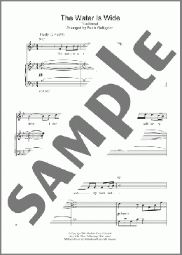 The Water Is Wide(Charlotte Church) 楽譜 その他 ダウンロード