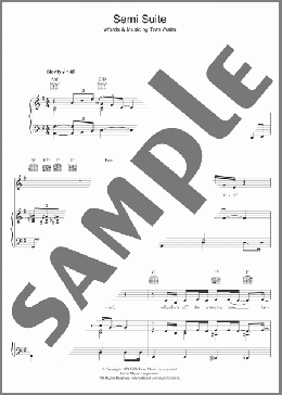 Semi Suite(Tom Waits) 楽譜 その他 ダウンロード